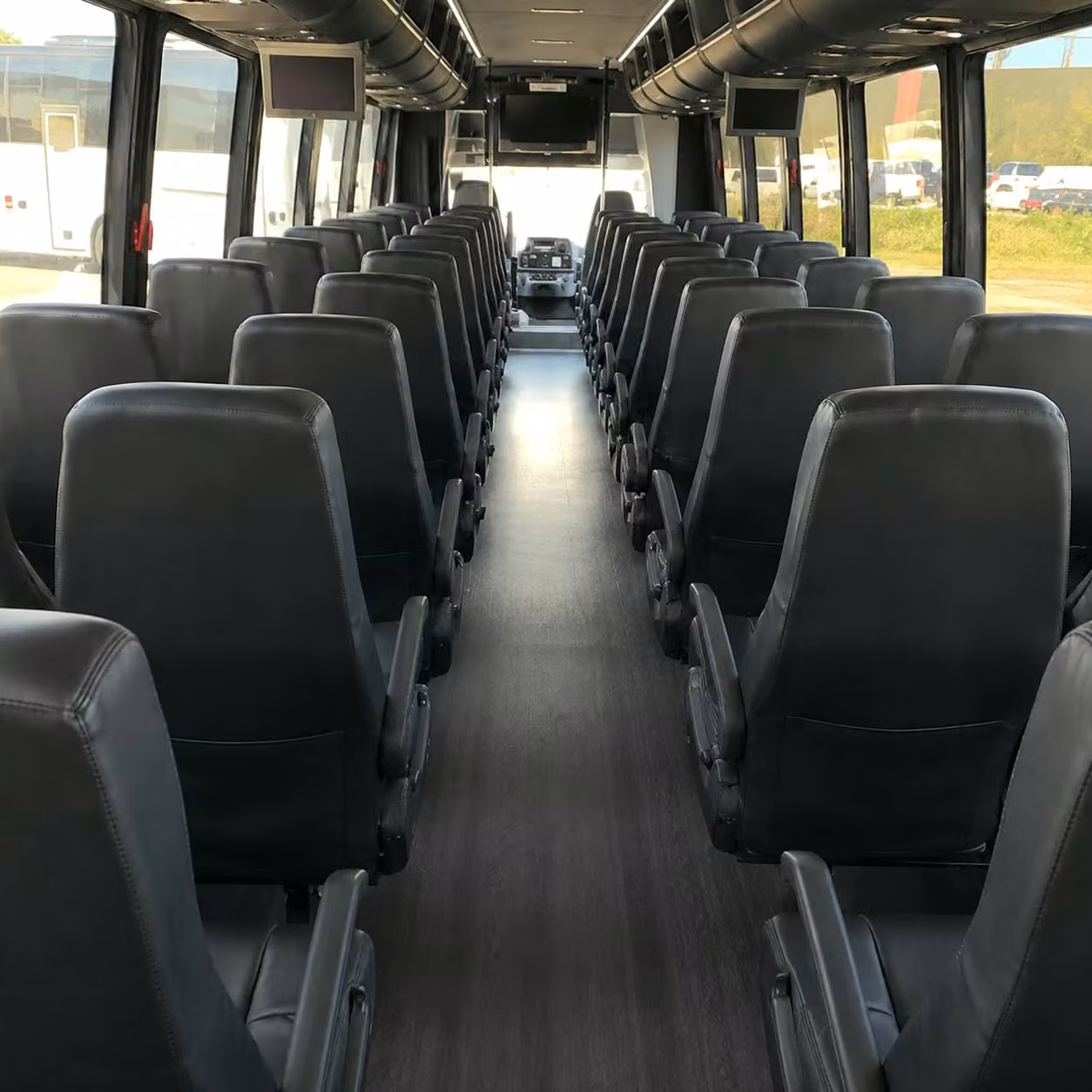 30 passenger minibus interior