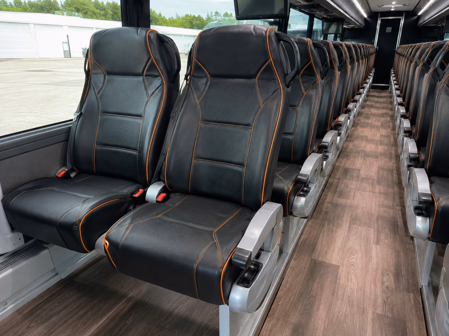 a charter bus to cavaliers monsters and charge games from strongsville