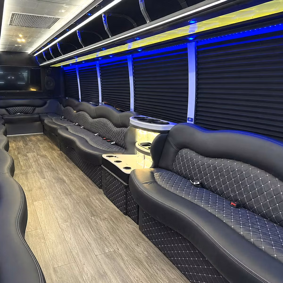 book a party bus from strongsville to blossom music center