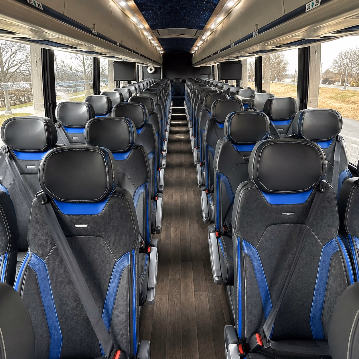 charter bus rentals for strongsville corporate events and off site meetings