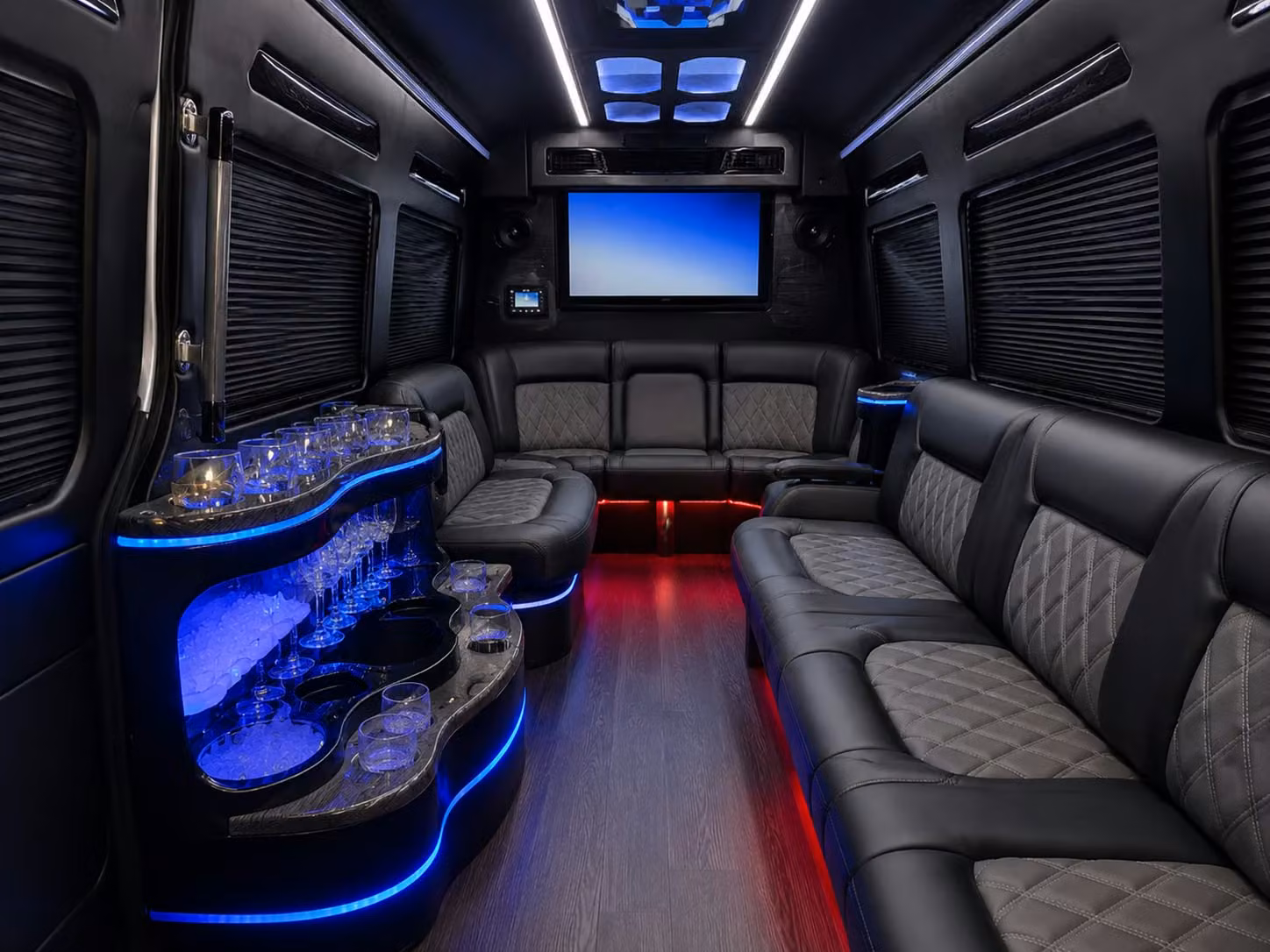 sprinter van transportation for groups and events across strongsville